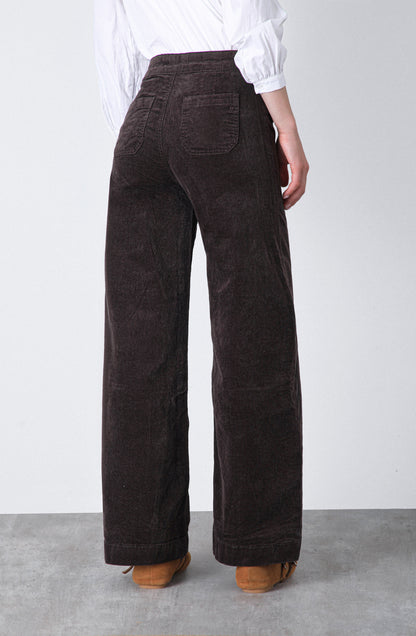 Conjunto Cotelé Botones Brown