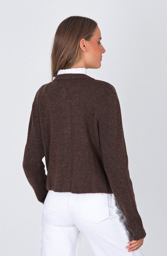 Cardigan Brown