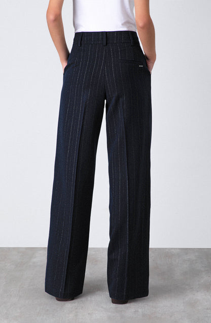 Conjunto Líneas Lurex Navy
