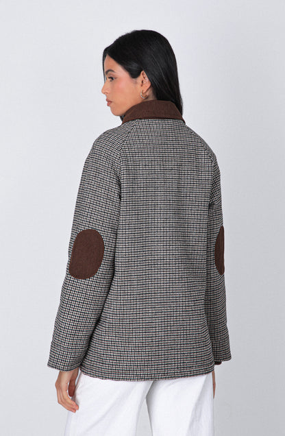 Chaqueta Tejida Print
