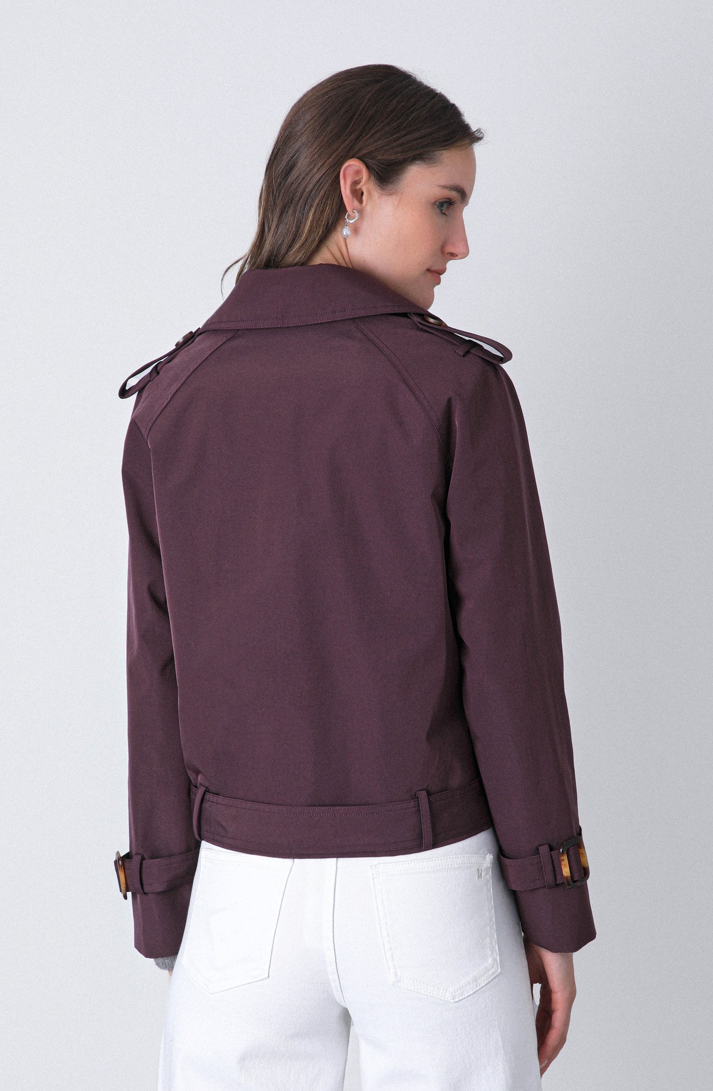 Trench Corto Purple
