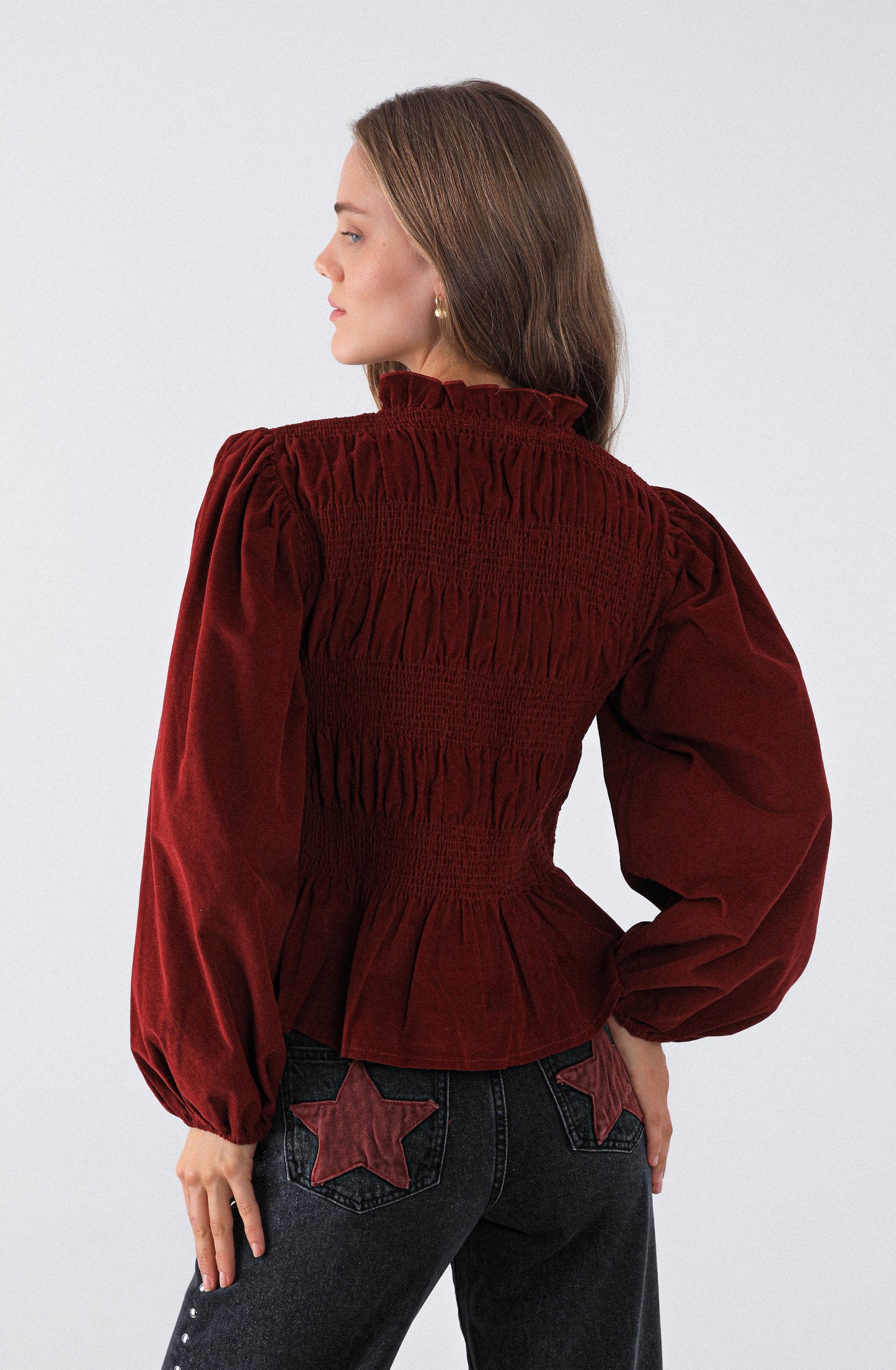 Blusa Panal Cotelé Rose
