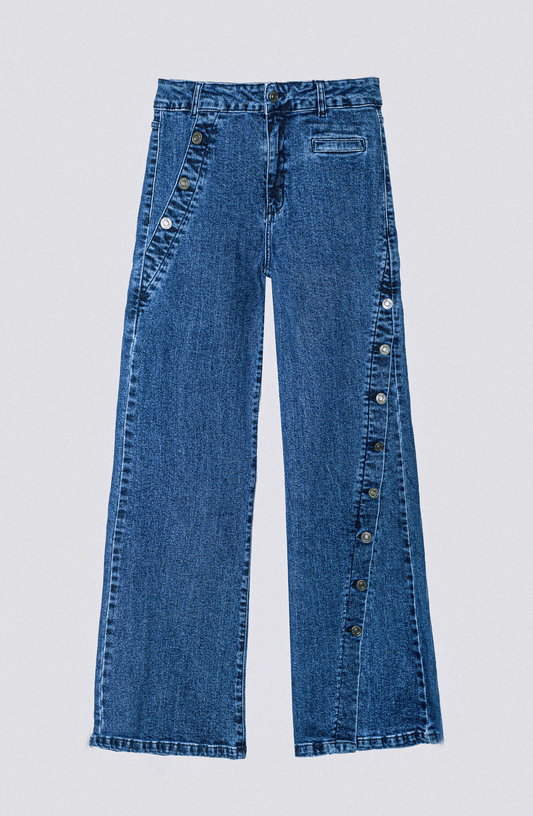 Pantalón Cruzado Botones