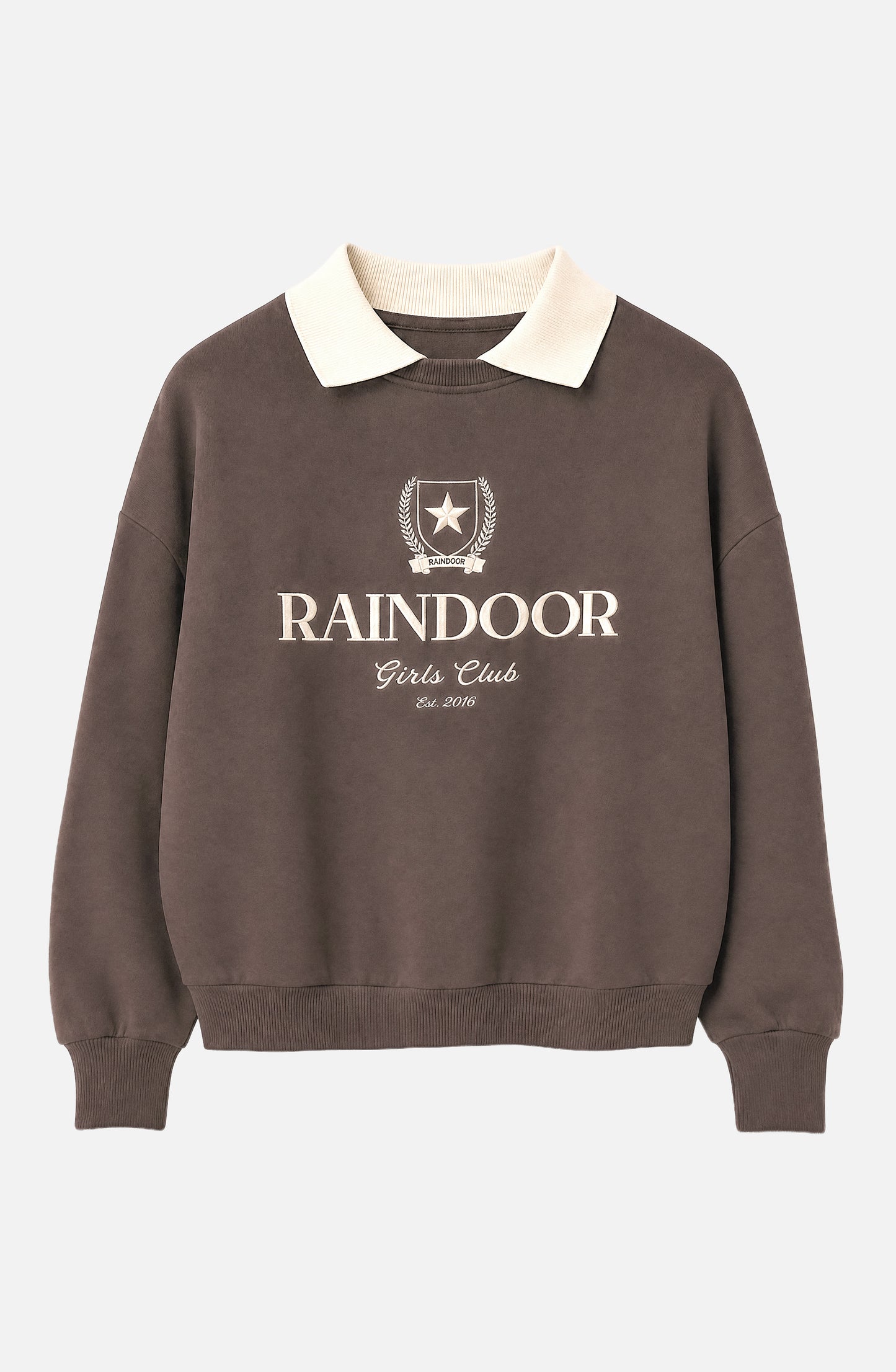 Polerón Crewneck Polo Brown