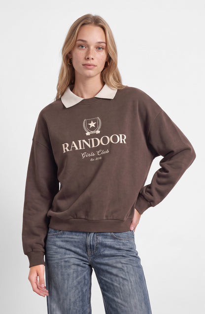 Polerón Crewneck Polo Brown