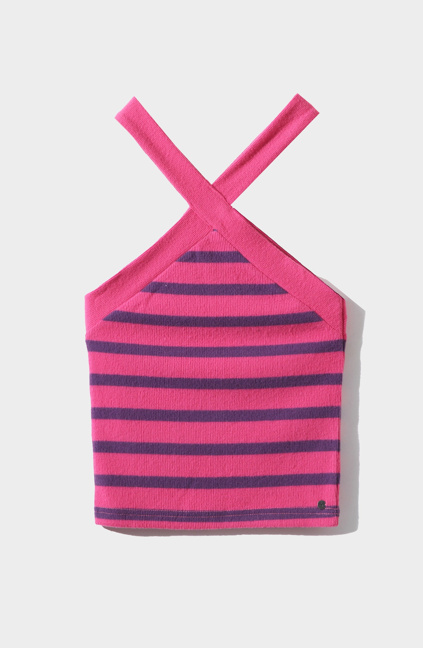 Top Halter Rayas Pink