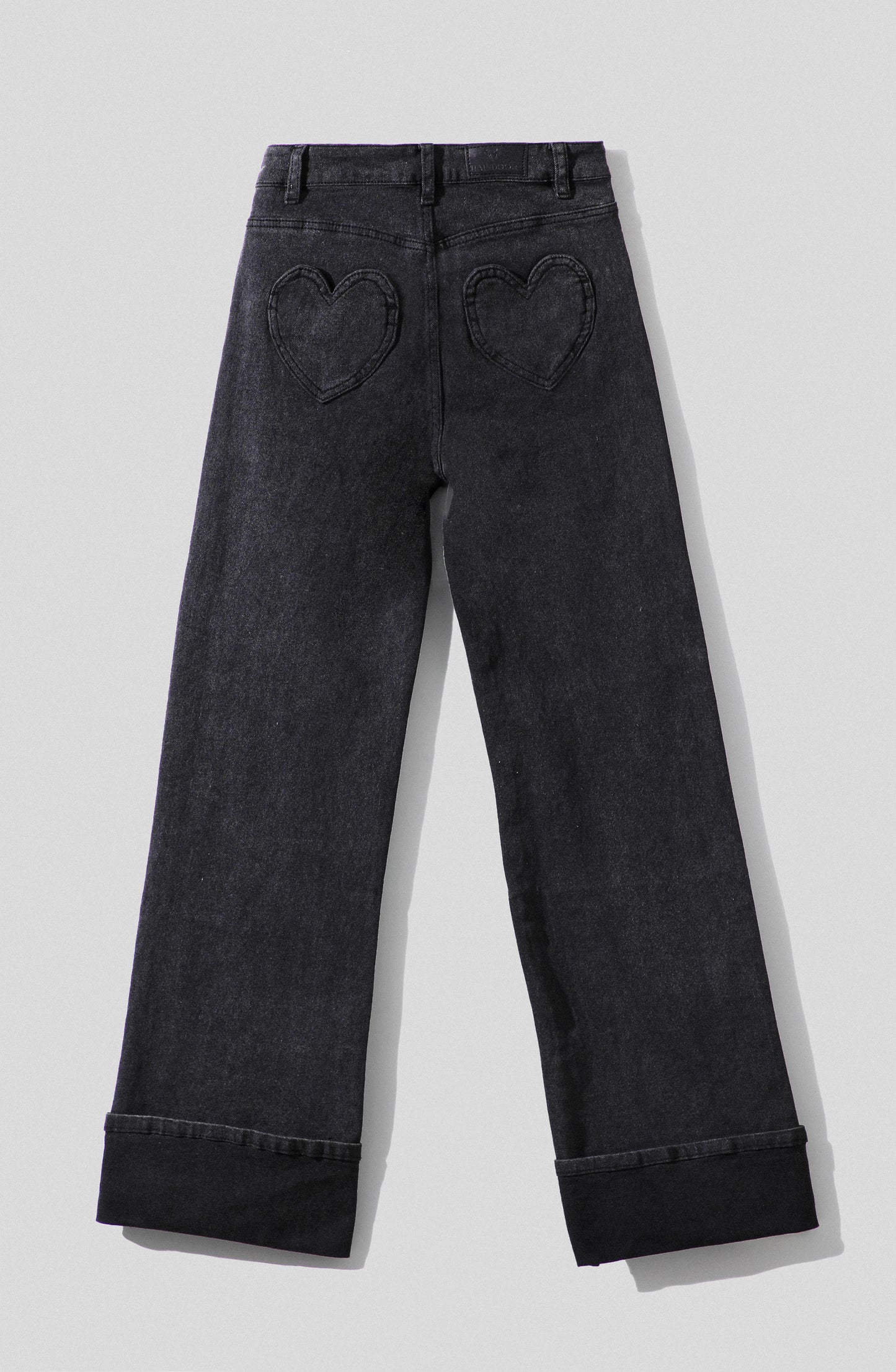 Pants Wide Leg Corazón Black