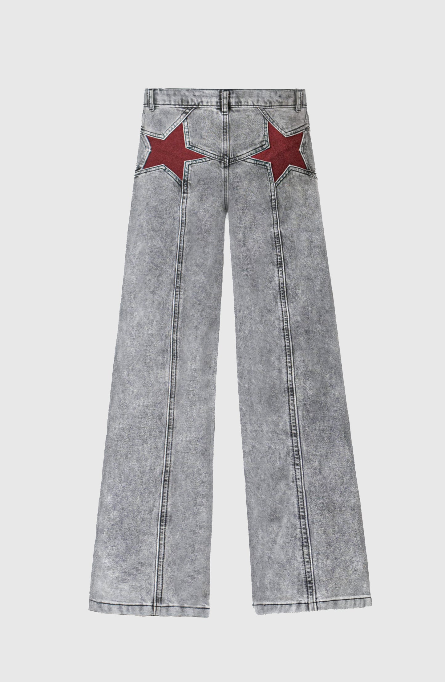 Pantalón Estrellas Bolsillos Gray