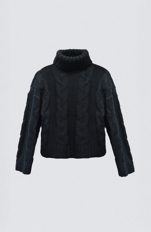 Sweater Trenzado Black