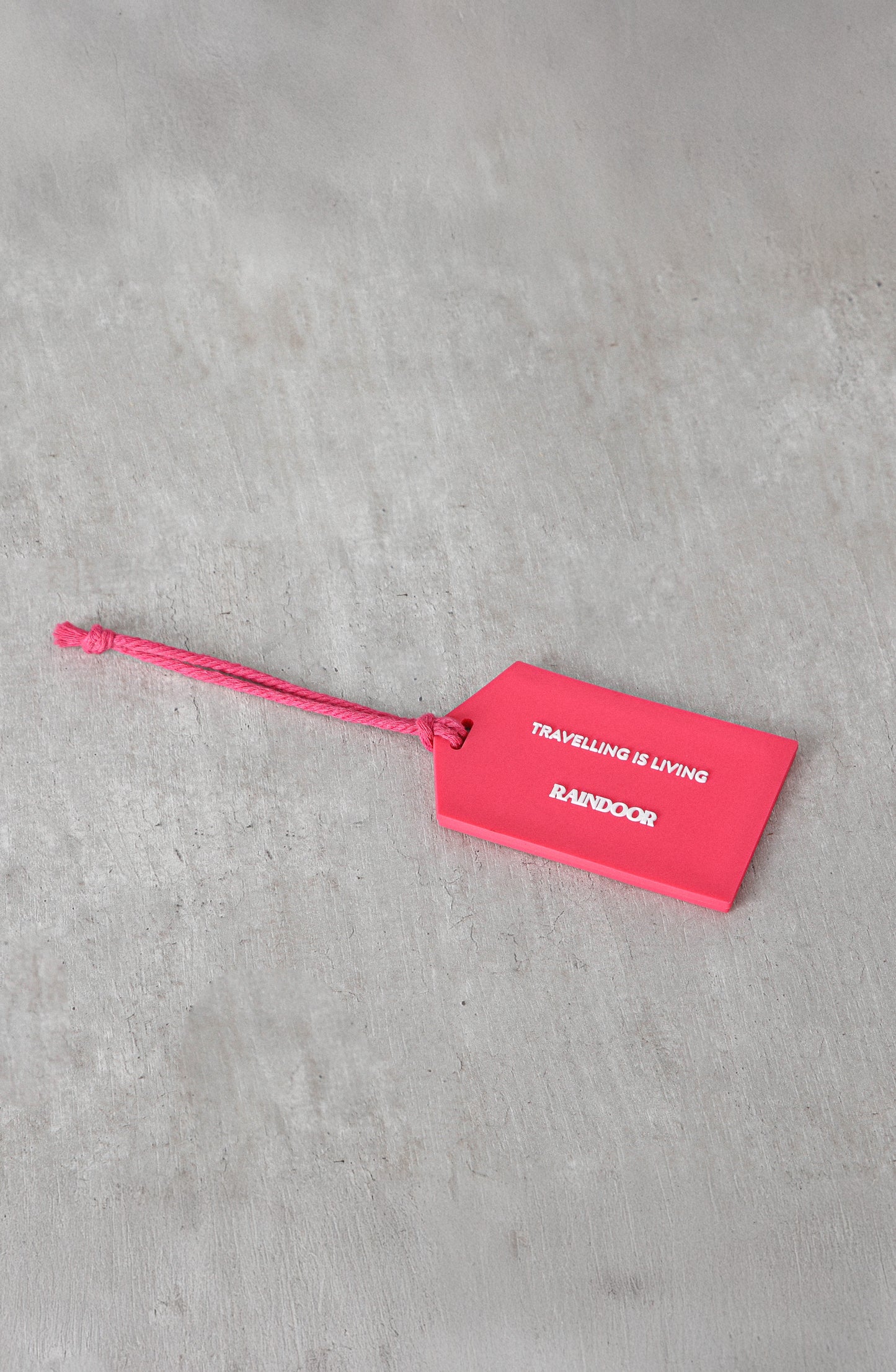 Etiqueta Maleta Rubber Pink