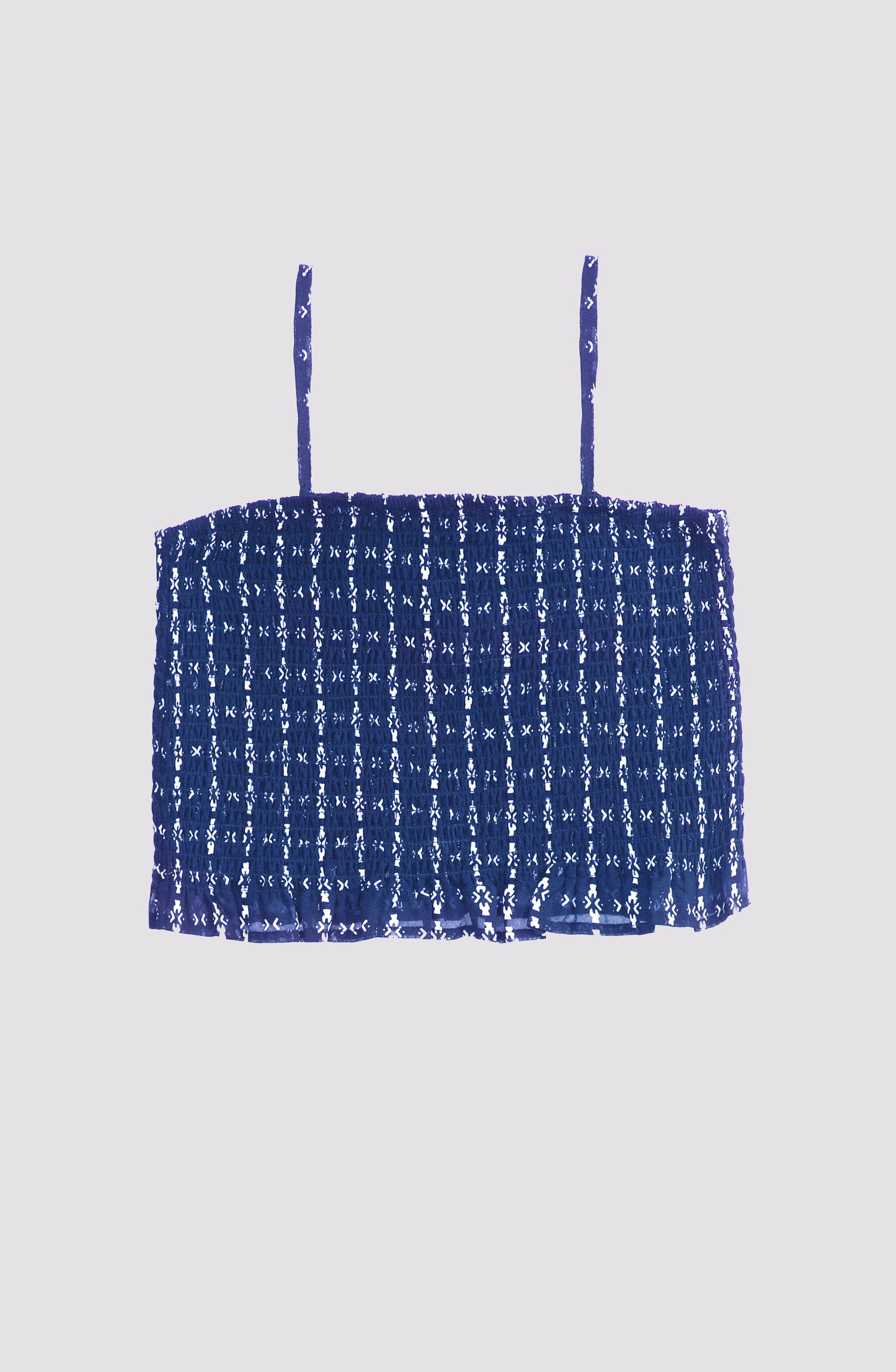 Top Panal Full Print Blue