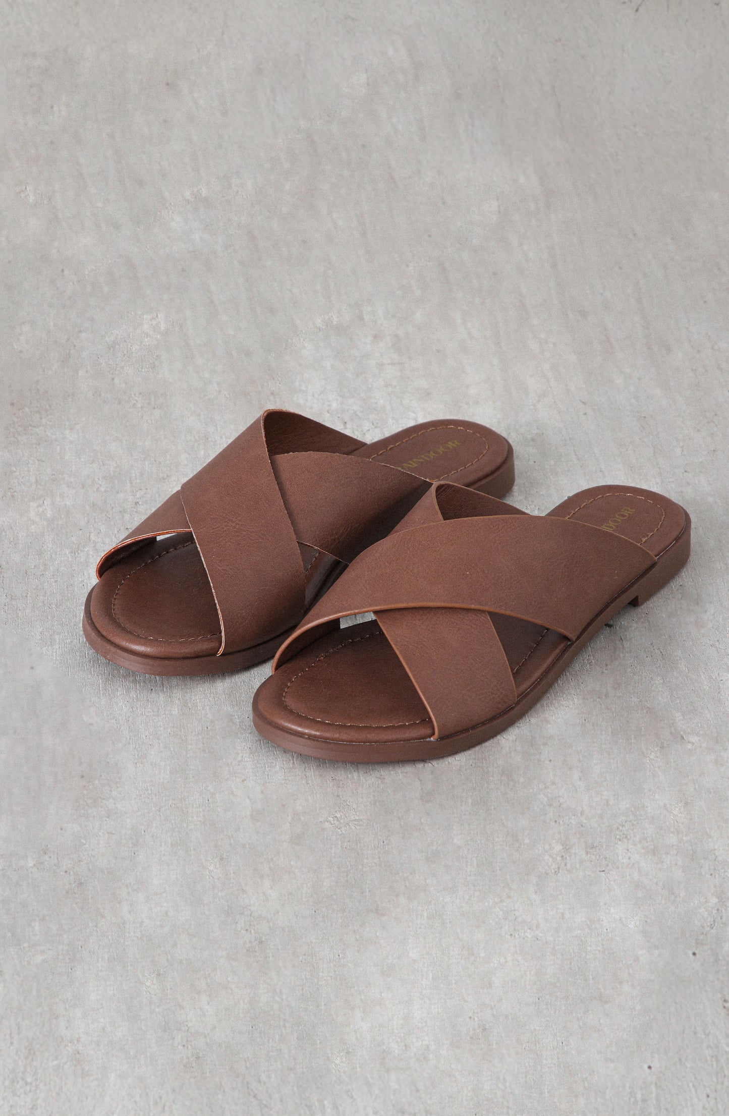 Sandalia Cruzada Brown