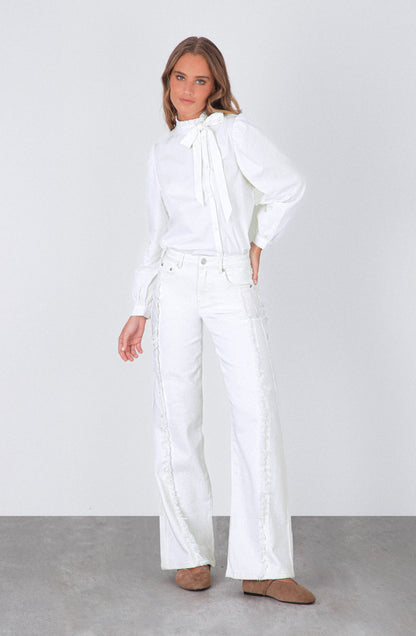 Pantalón Flecos White