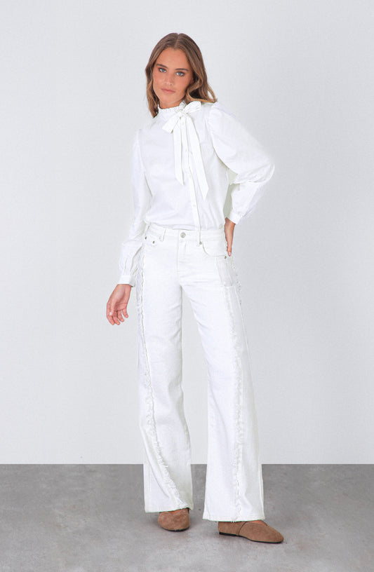 Pantalón Flecos White