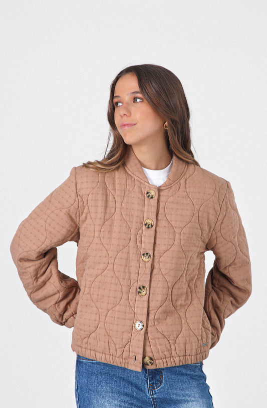 Chaqueta Acolchada Brown