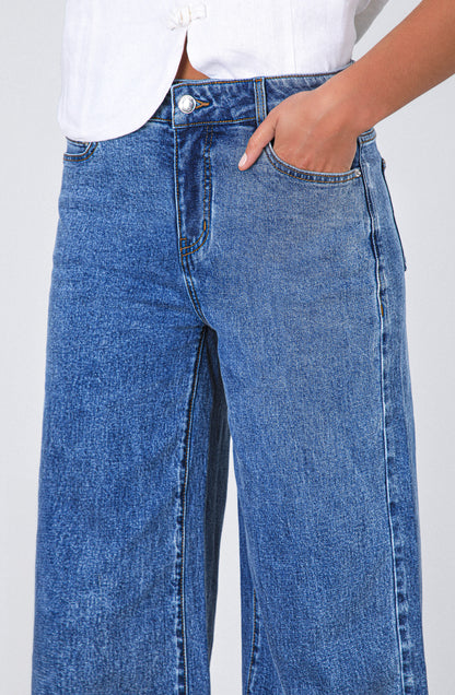 Pantalón Low Rise Blue