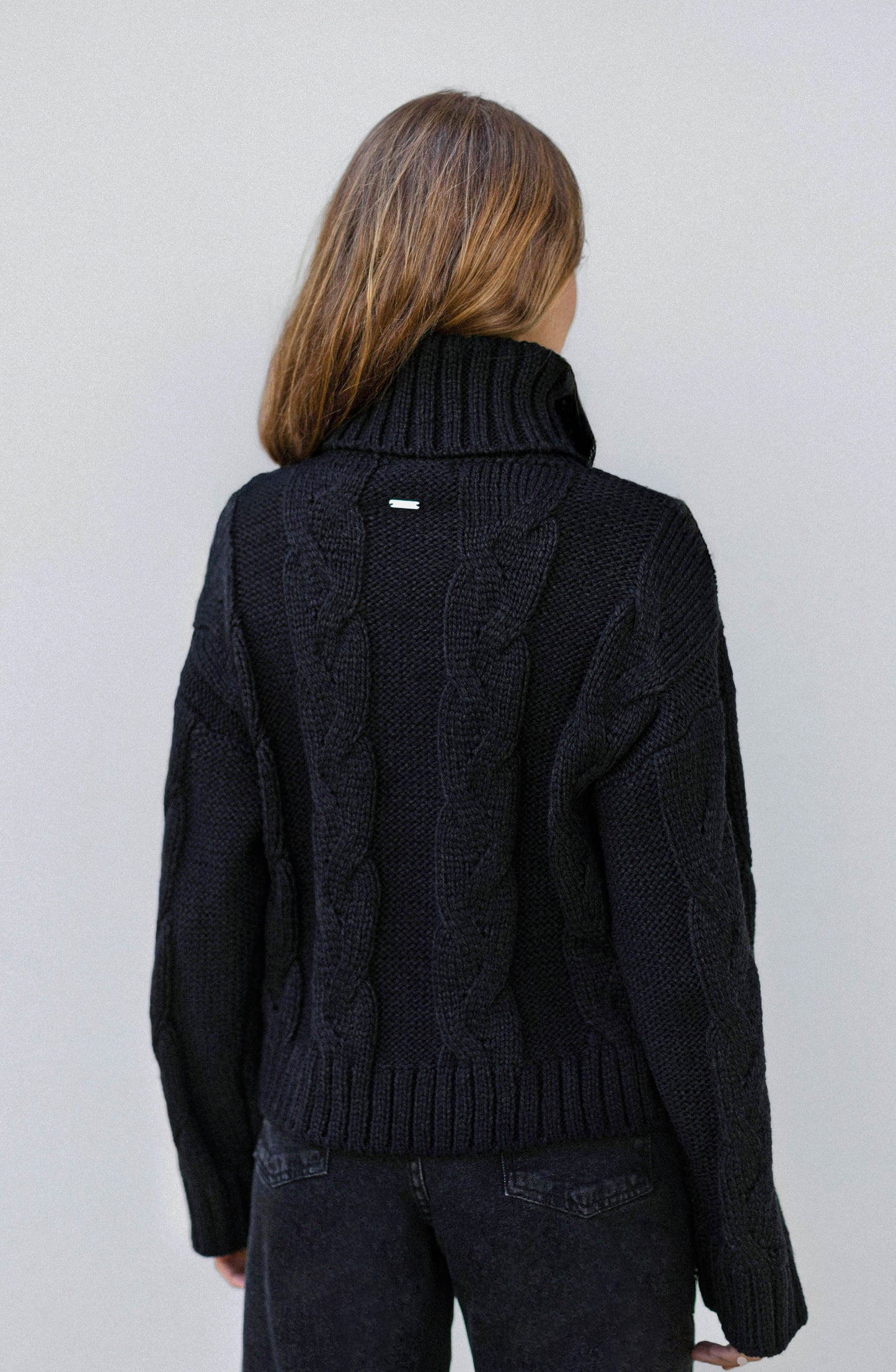 Sweater Trenzado Black