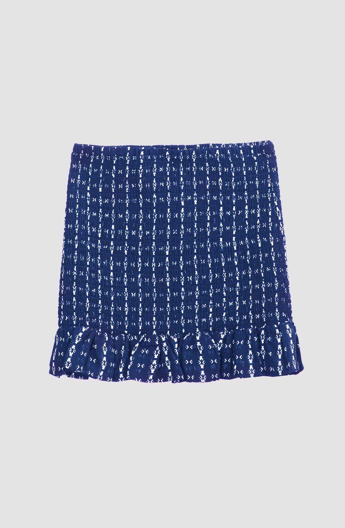 Falda Panal Blue