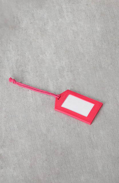 Etiqueta Maleta Rubber Pink