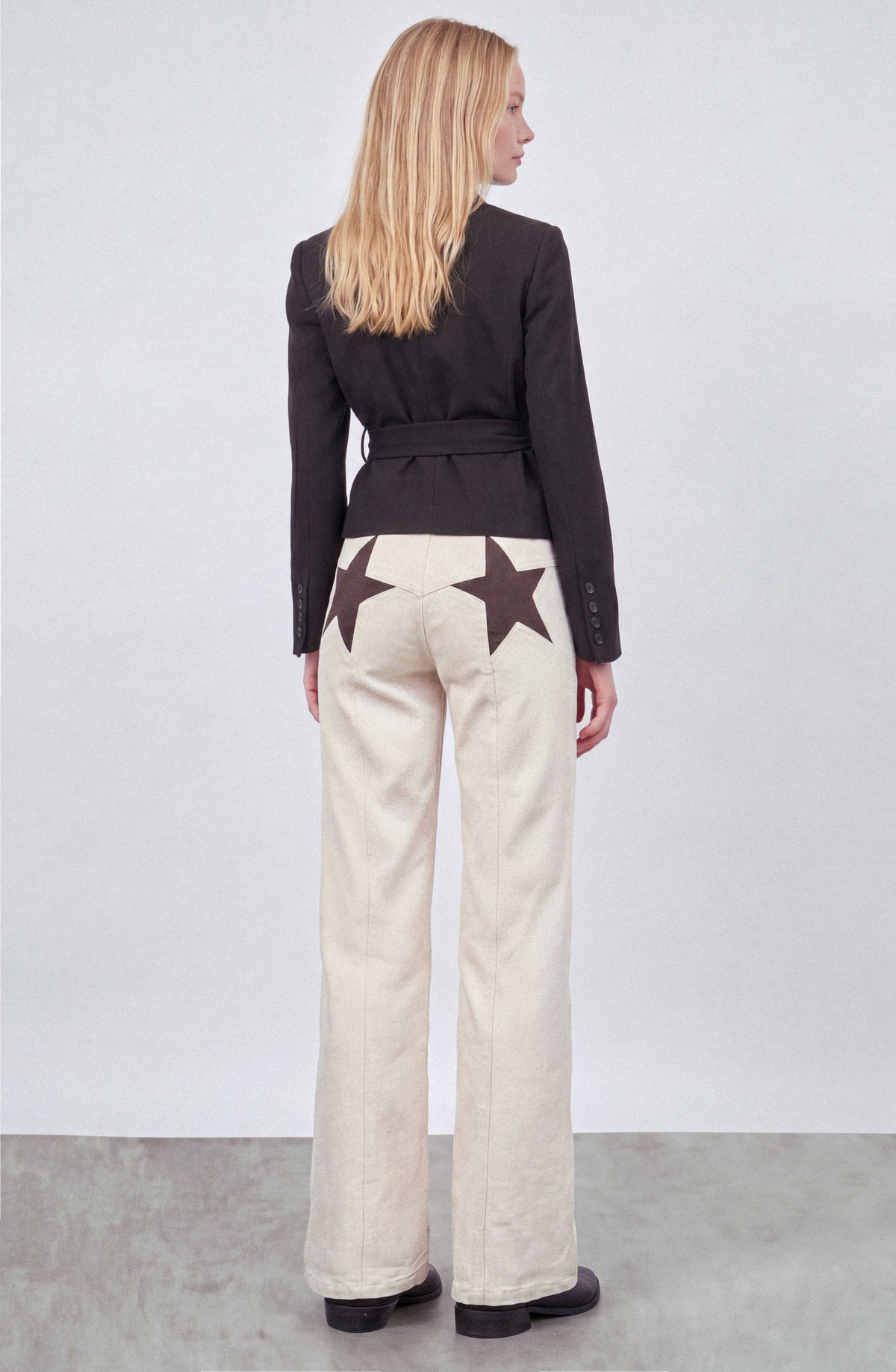 Pantalón Estrella Pocket Ecru