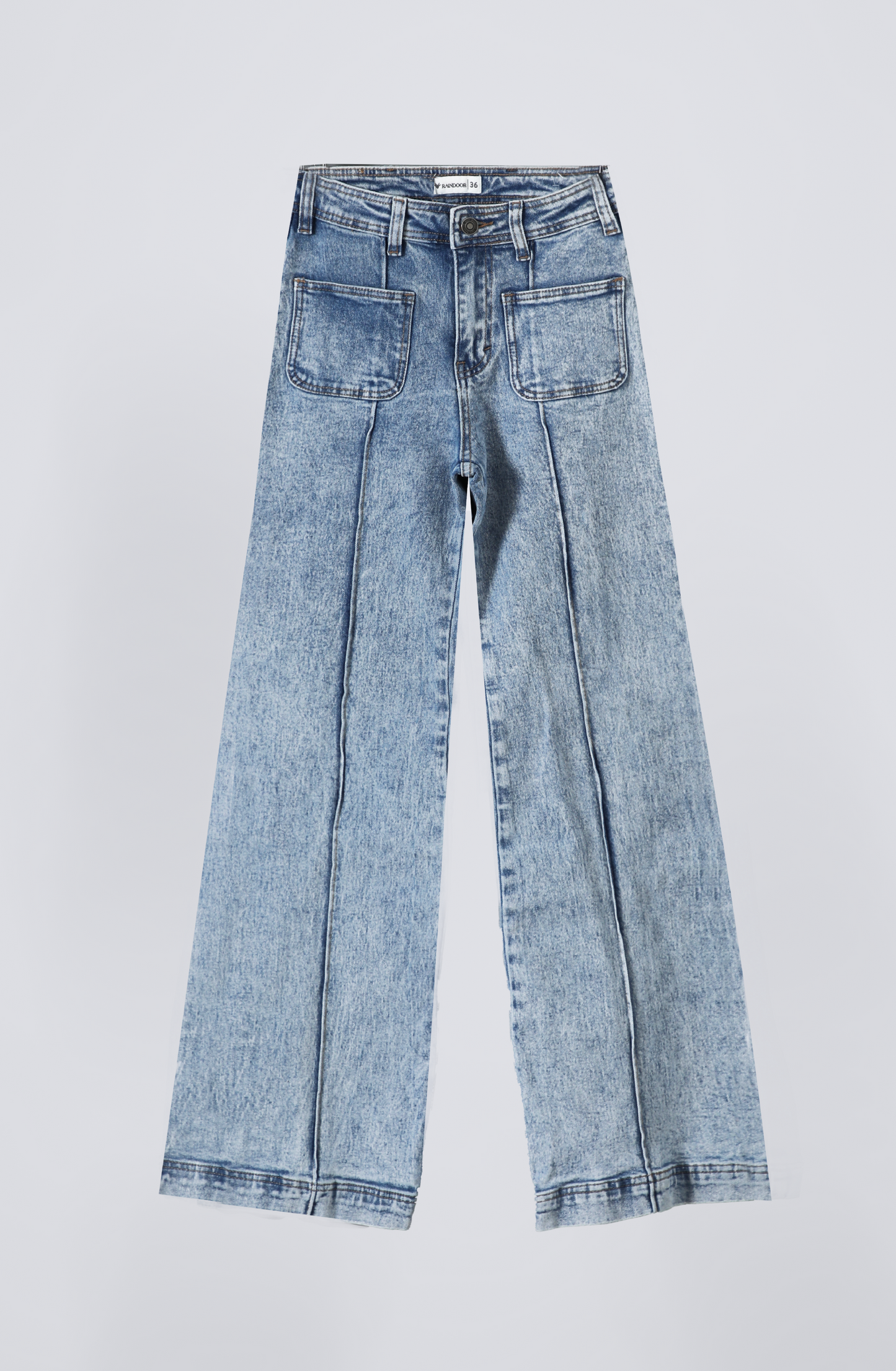 Pantalón Wide Leg Pocket Blue R