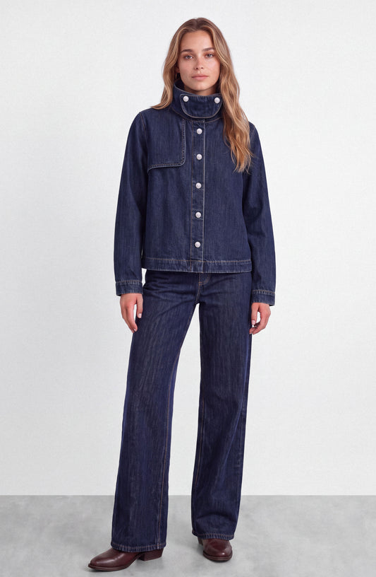 Sobrecamisa Capa Denim Indigo