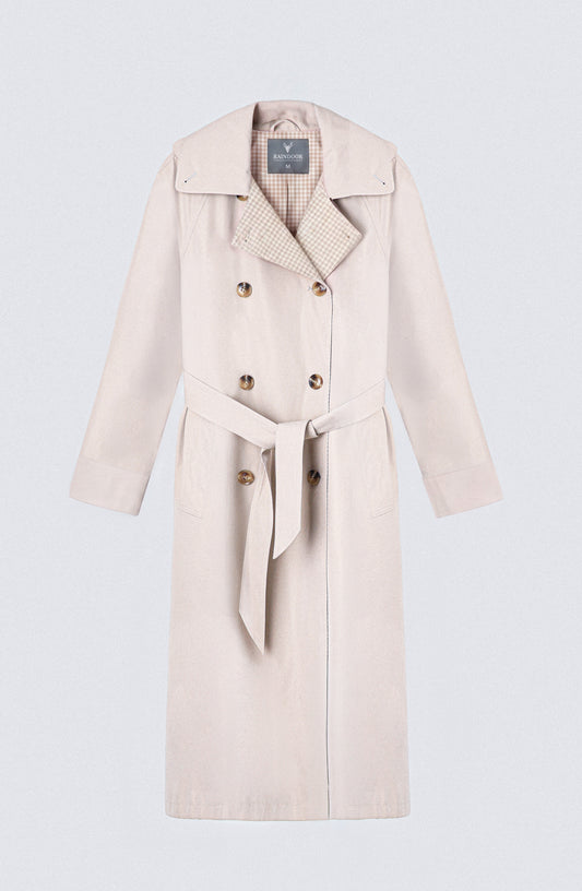 Abrigo Trench Beige