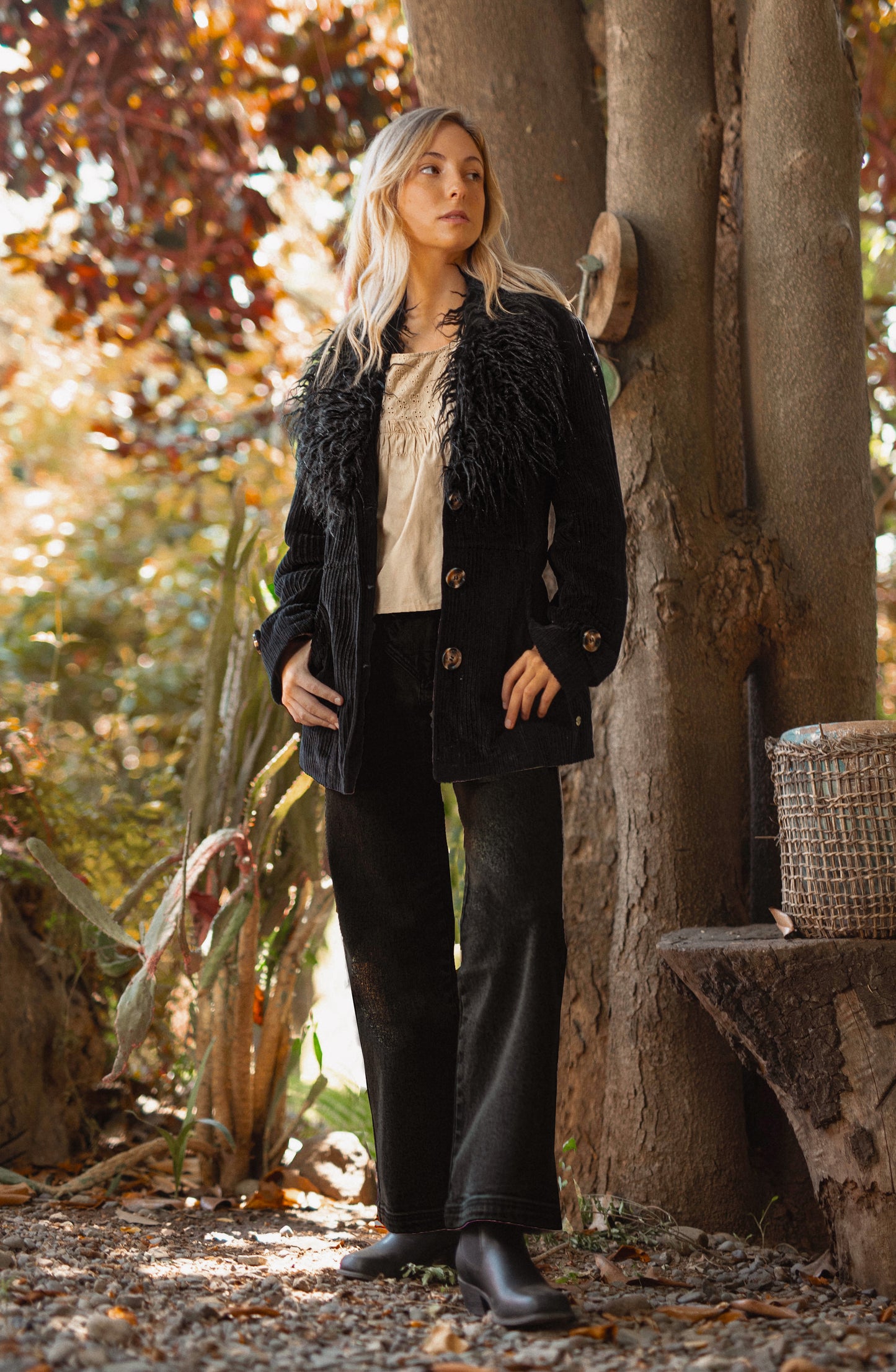 Chaqueta Bohemian Black