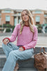 Sweater Jacquard Pink
