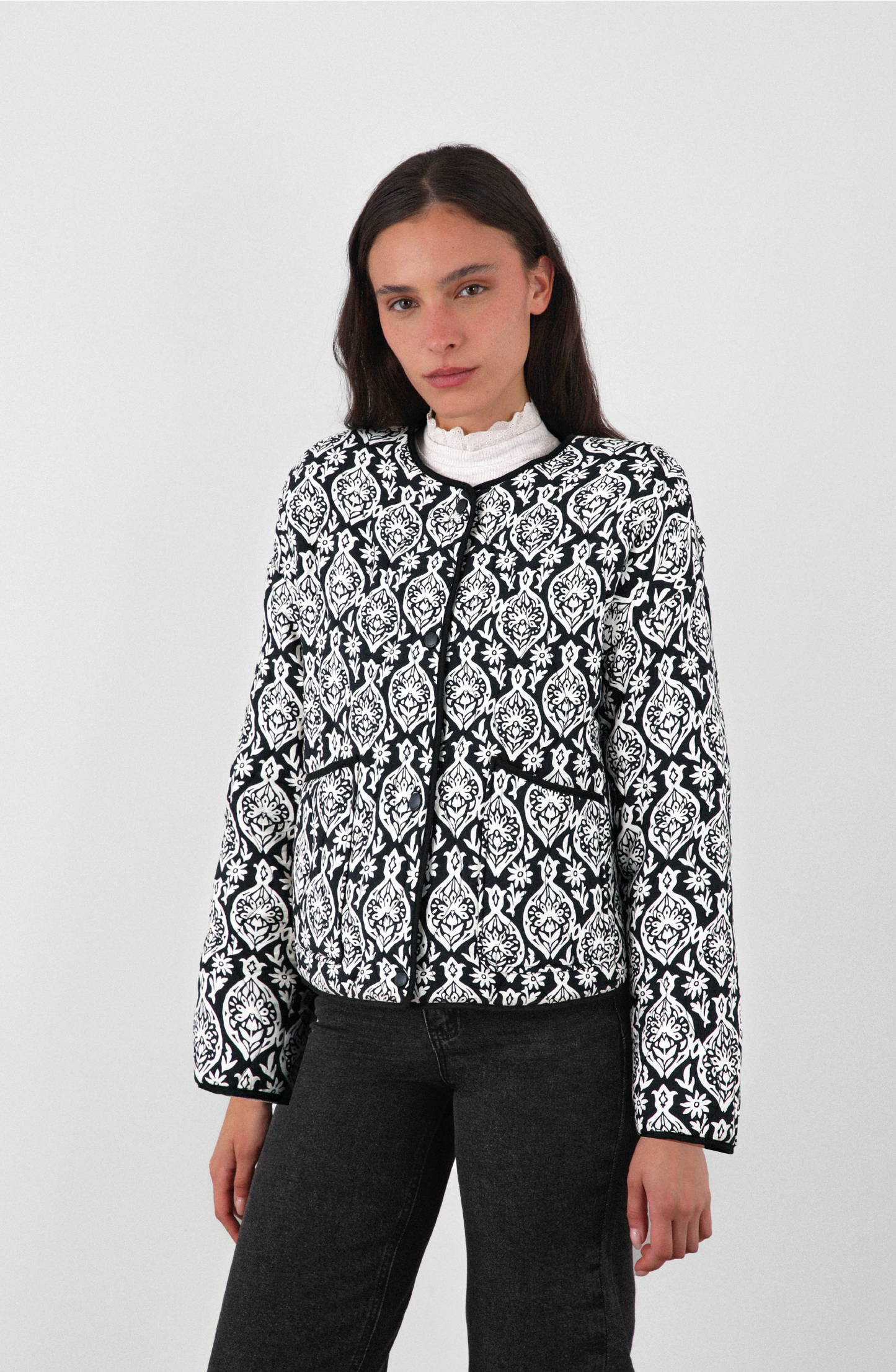 Chaqueta Acolchada Black