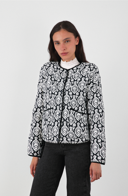 Chaqueta Acolchada Black