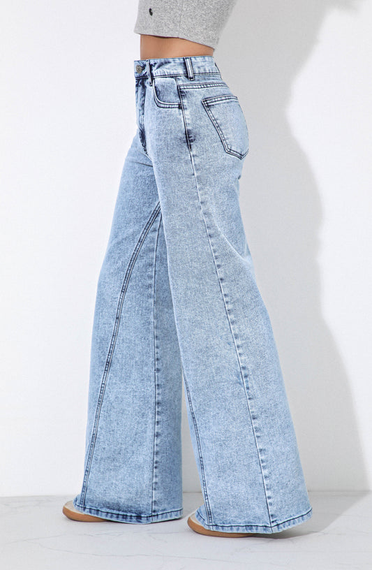 Pants Corte Entrepierna Blue