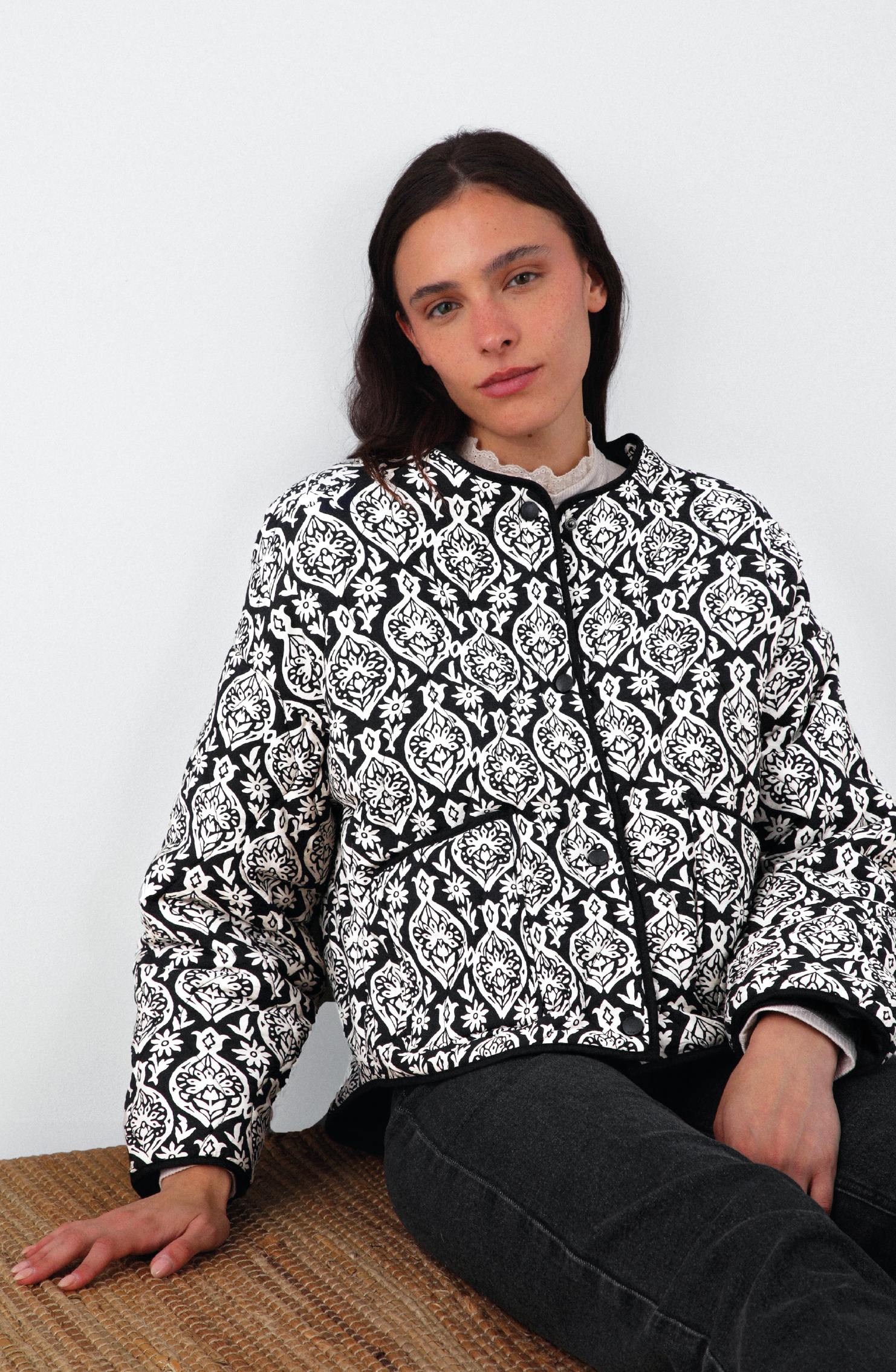 Chaqueta Acolchada Black