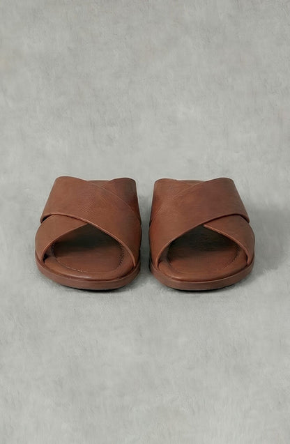 Sandalia Cruzada Brown