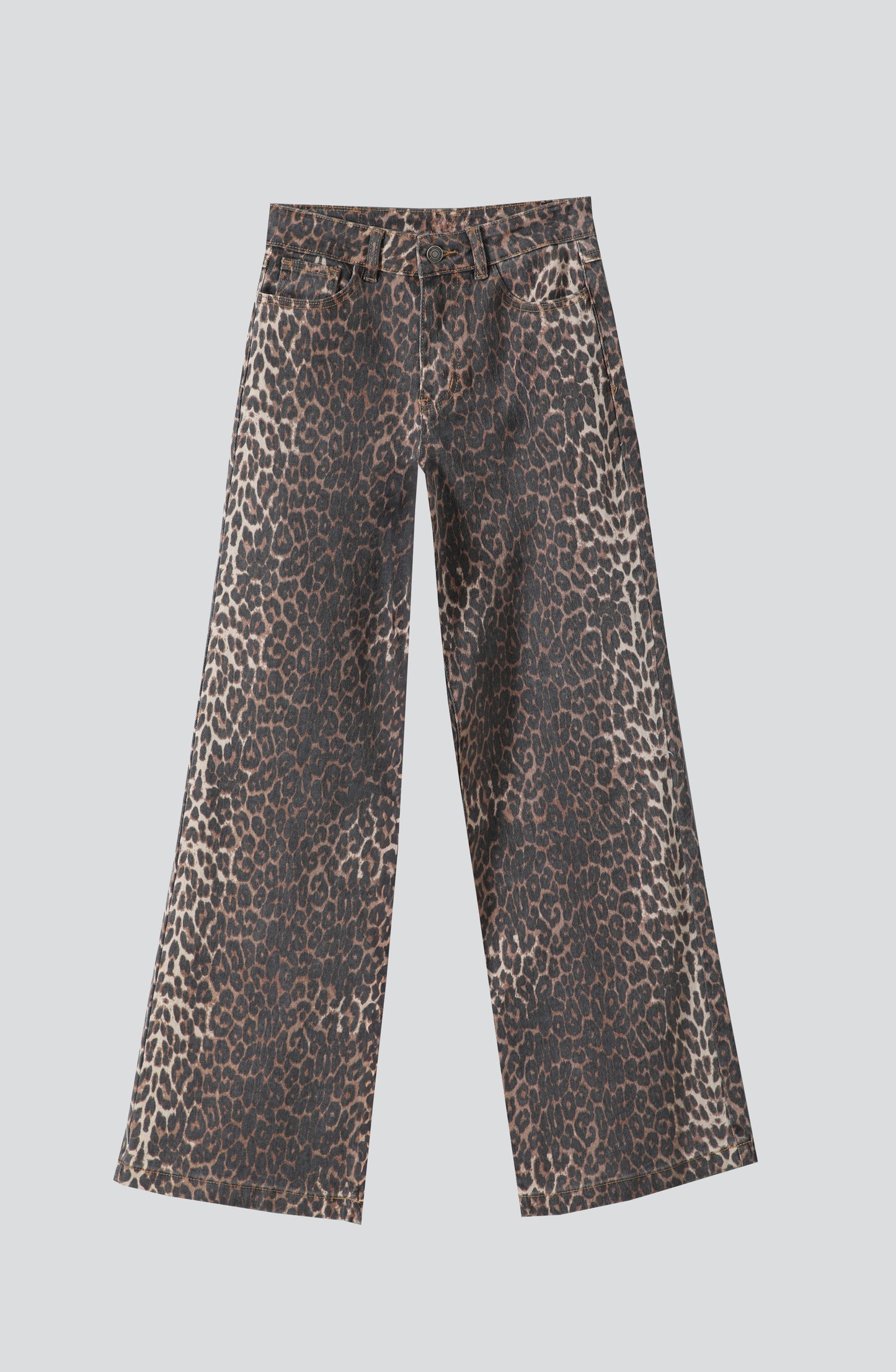 Pantalón Animal Print Straight