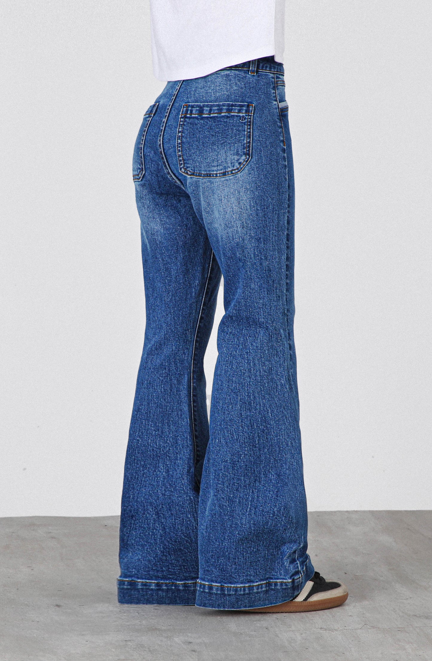 Pantalón Pocket Flare Blue