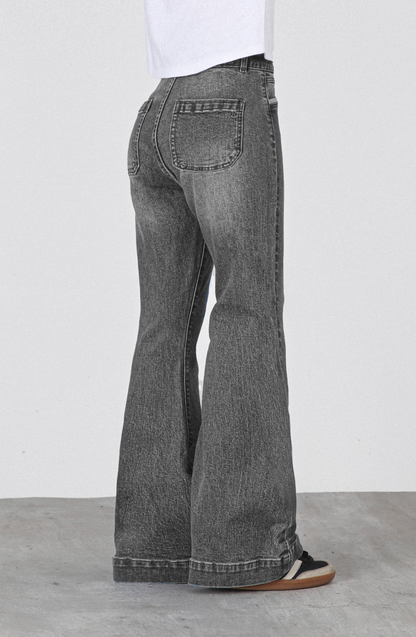 Pantalón Pocket Flare Black