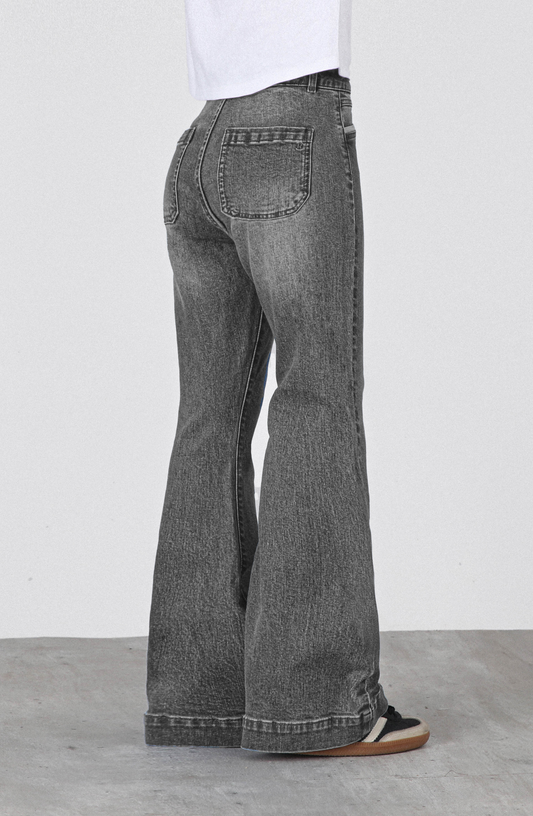 Pantalón Pocket Flare Black