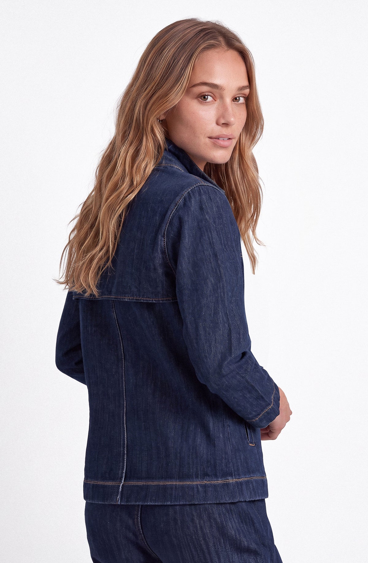 Sobrecamisa Capa Denim Indigo