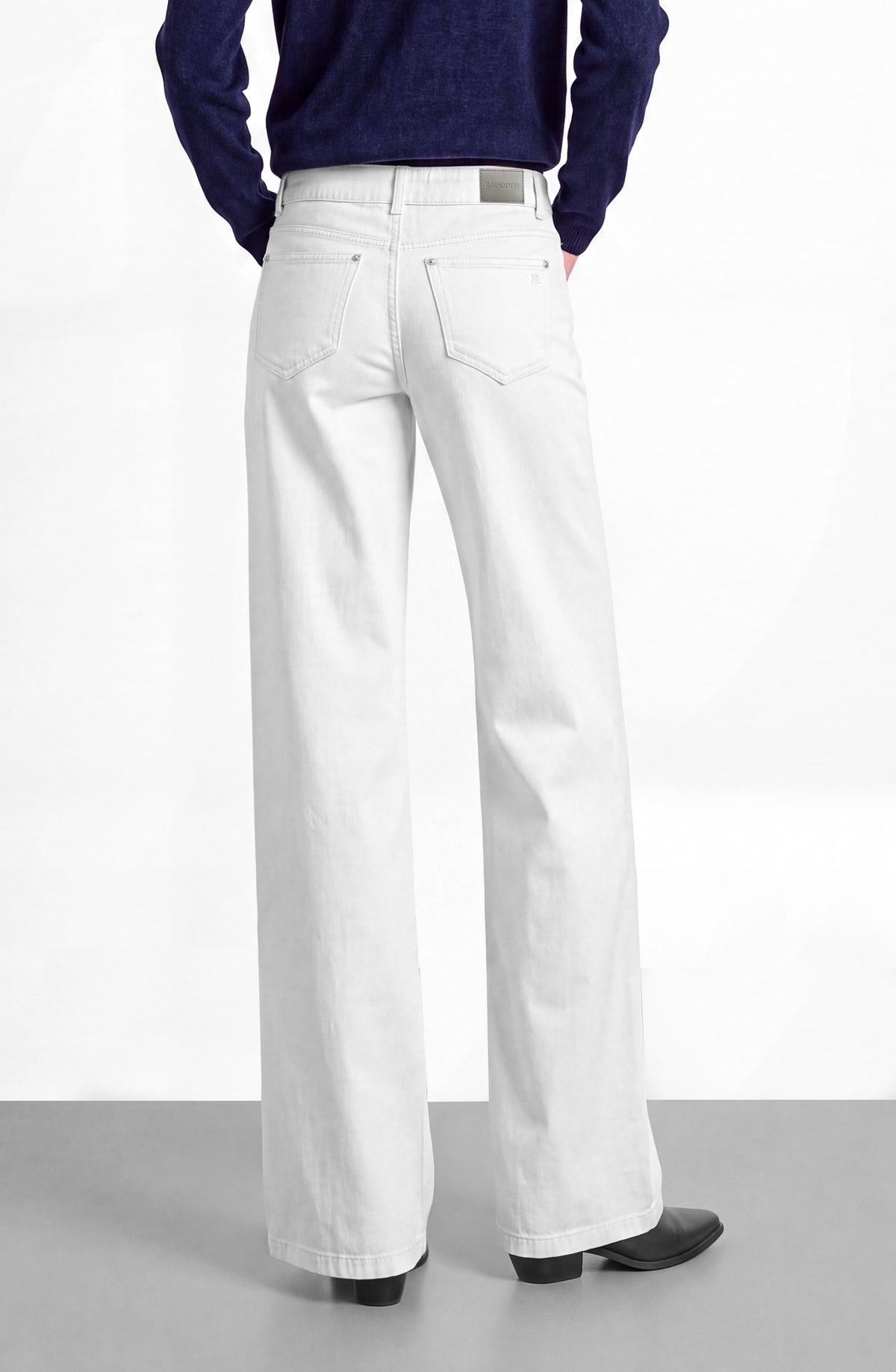 Pantalón Cinturón Pretina White