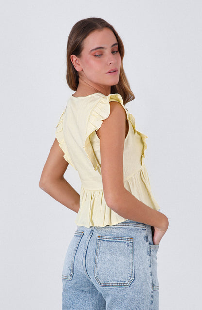 Blusa Cintas Yellow