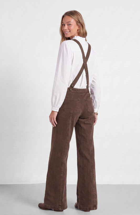 Jardinera Denim Brown