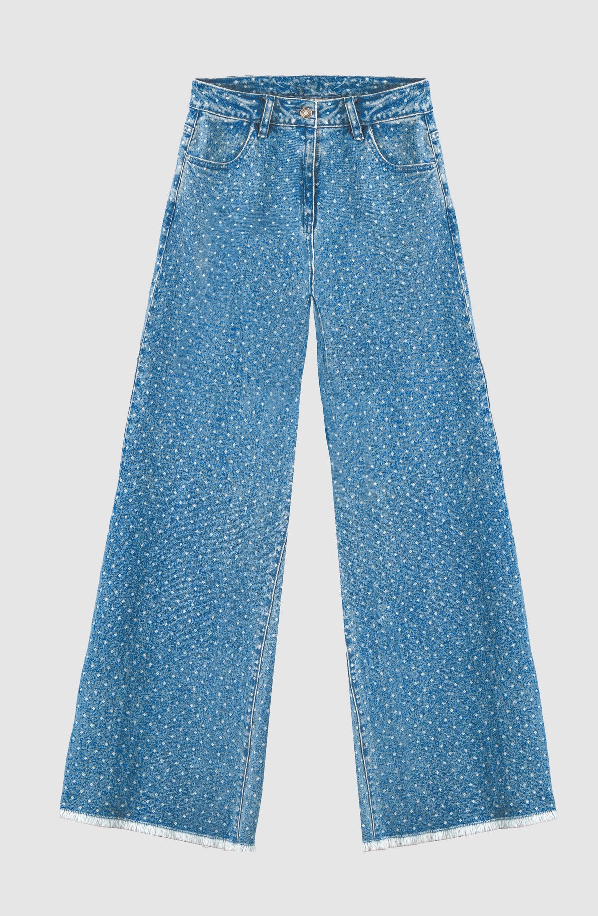 Pants Laser Rombos Blue