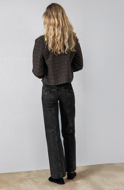 Pantalón Estrellas Bolsillos Black