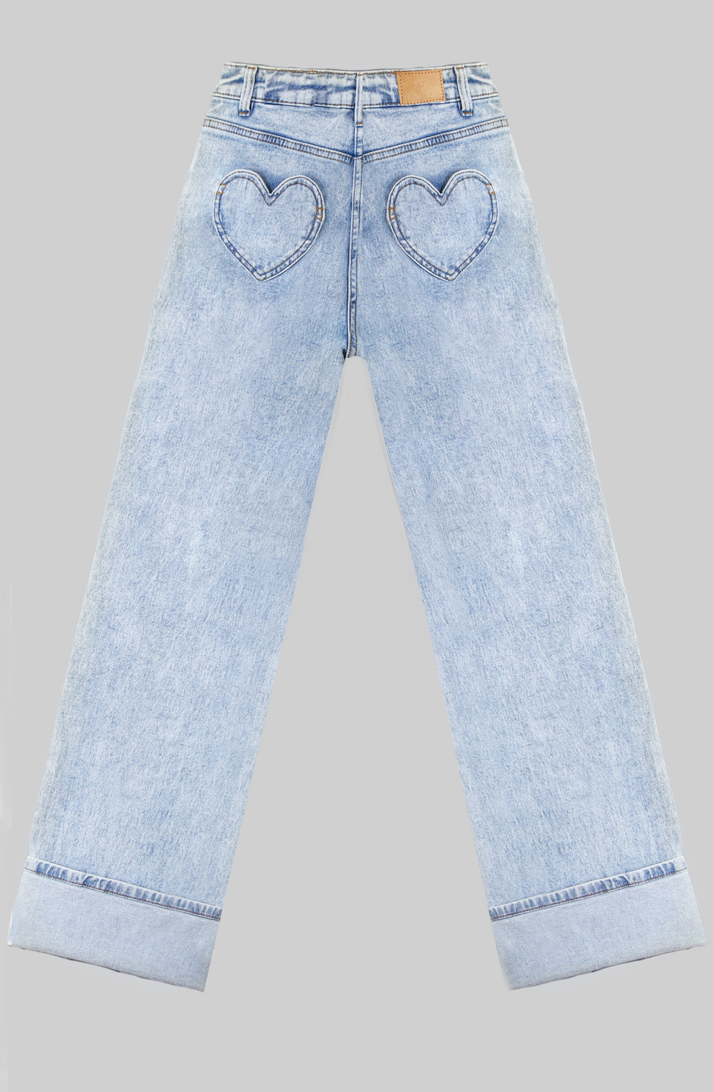 Pants Wide Leg Corazón Blue