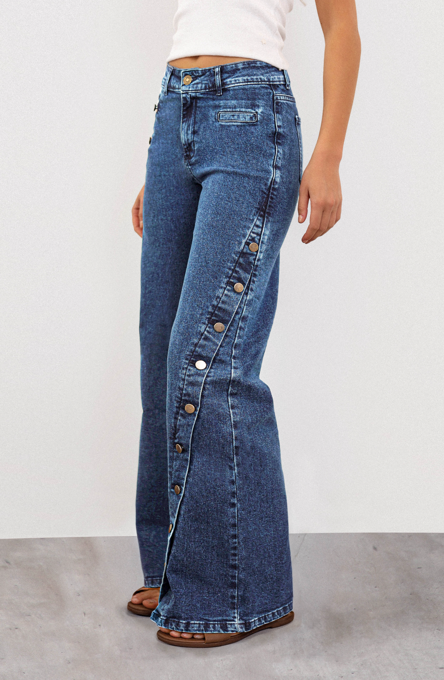 Pantalón Cruzado Botones