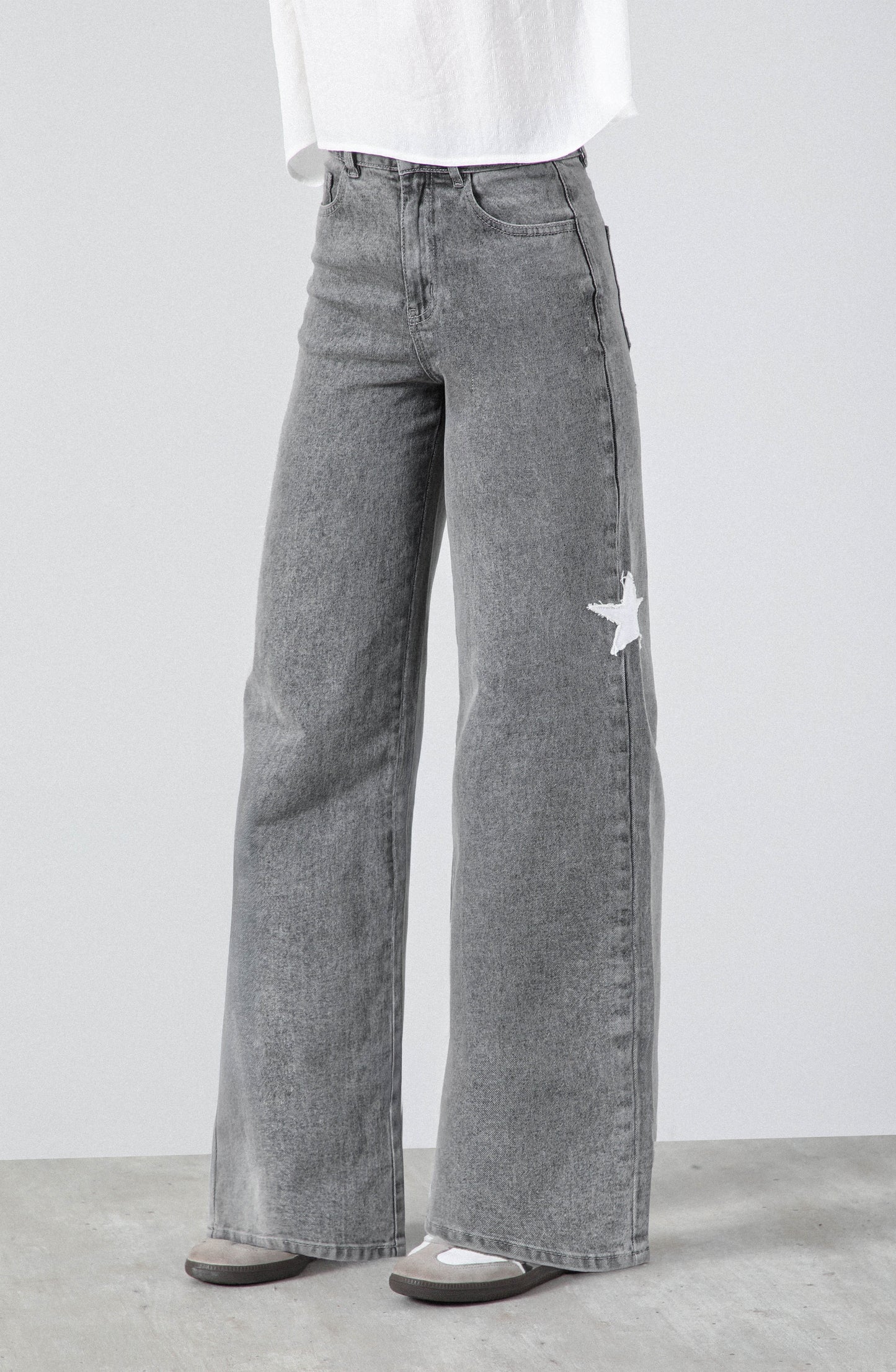 Pantalón Multi Estrellas Gray