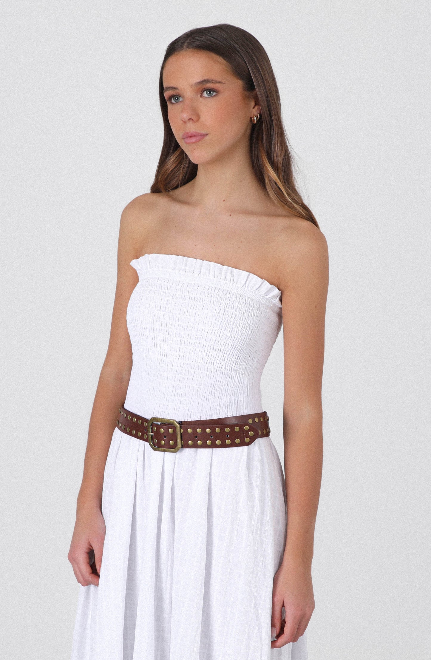 Cinturón Tachas Brown