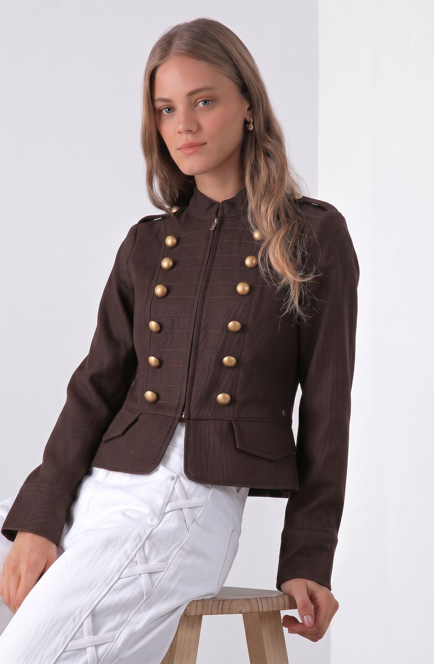 Chaqueta Napoleónica Brown