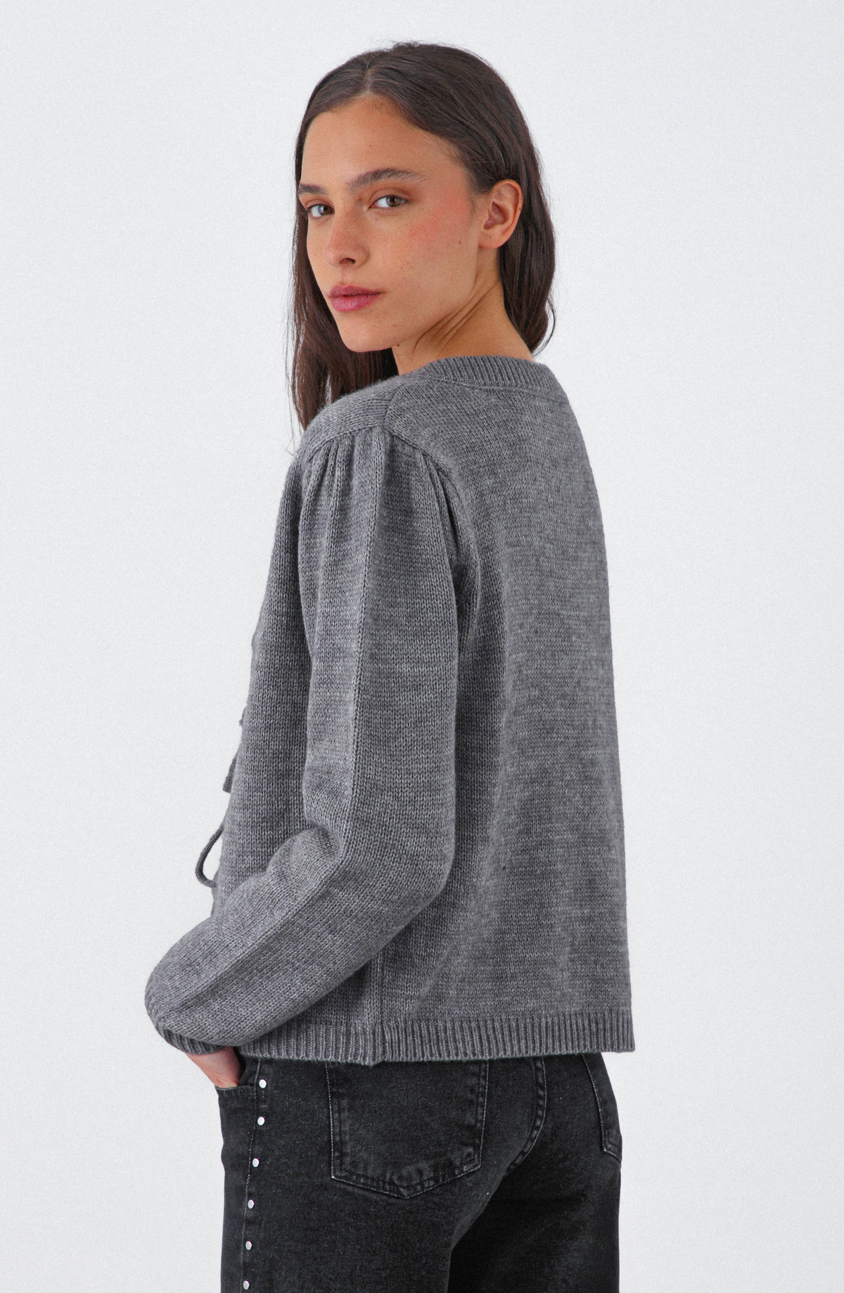 Cardigan Cinta Gray